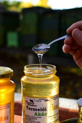 Termelői akácméz 500g 