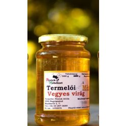 Termelői vegyes virágméz 500g 
